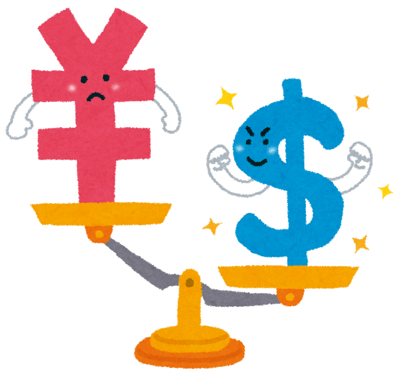 学費は外貨建てなので為替の影響を直接受ける